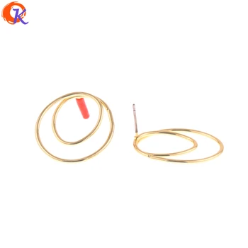 

Cordial Design 100Pcs 23*27MM Jewelry Accessories/Earring Stud/Oval Ring Shape/DIY Jewelry Making/Hand Made/Earring Findings