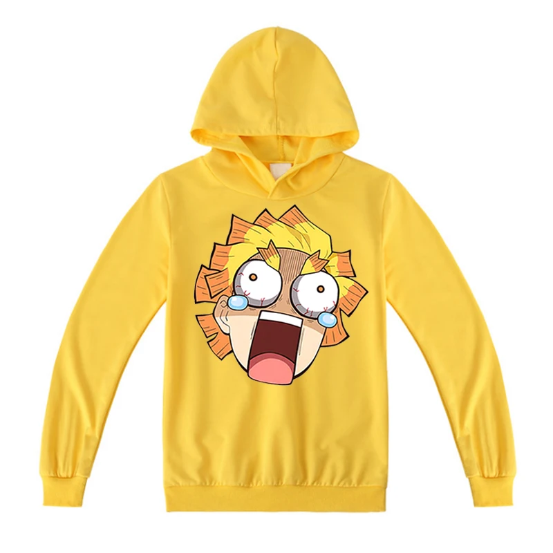 Children Japanese Anime Demon Slayer Sweatshirt Kids Kawaii Tops Harajuku Cartoon Hoodies for Girls 4-14 Years Baby Boy Clothing kids sweatshirts Hoodies & Sweatshirts