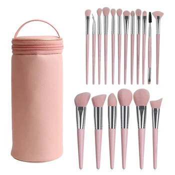 

18Pcs Makeup Brush Set Eye Brush Beauty Tools Eyeshadow Contour Beauty Cosmetic for Make Up Tool with Storage Bag