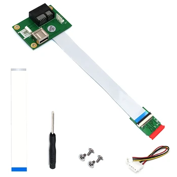 

M.2 Key A/E to PCI-E Express Adapter Card USB 2.0 480 Mb/S Adaptador Cabo Quente with FPC Cable for Windows Vista