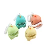 Fidget Toys New TPR Soft Plastic Cartoon Cute Animal Pinch Music Keychain Dinosaur Squeeze Bubble Rubber Decompression Toy