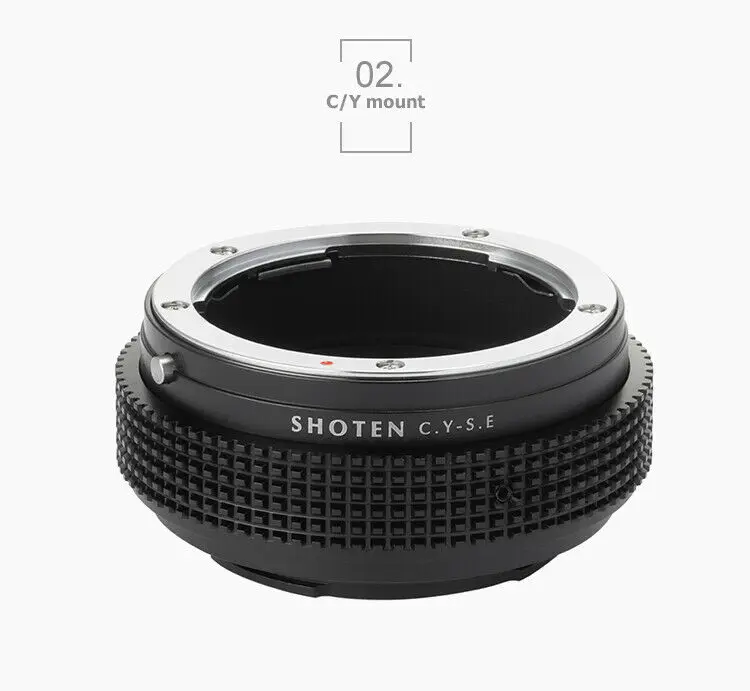 Адаптер для объектива Shoten для Contax Yashica для sony E a6000 a6300 A7 A7III A7RIII A6400