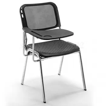 

Training chair with writing board folding table and chair one student conference office chess Mahjong tuition with table board c