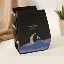 Студенческая телескопическая книжная полка для хранения студентов металлический защитный уголок для книг подставка книга комиксов держатель канцелярские принадлежности