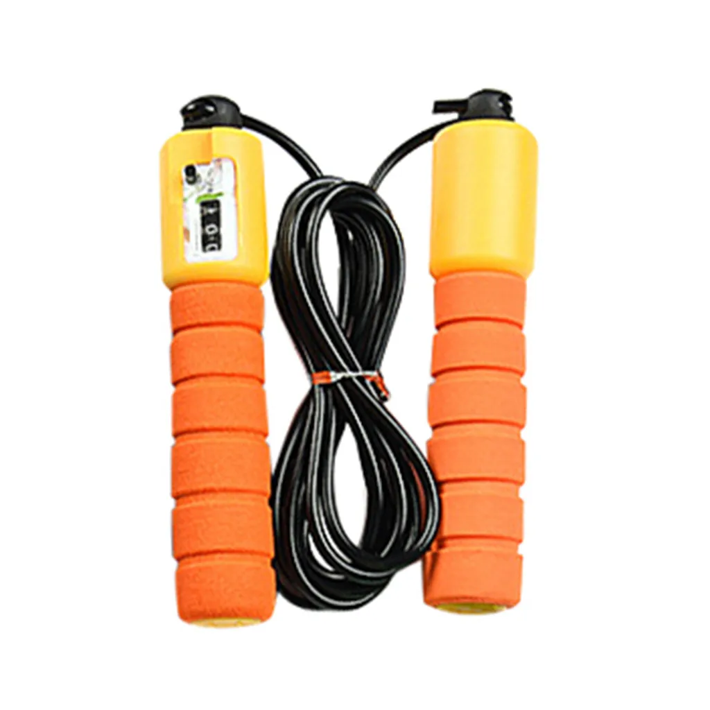 Jump Ropes With Counter Sports Fitness Adjustable Fast Speed Counting Jump Skip Rope Portable Durable Advanced Skipping Wire 319