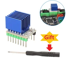 Mega 6 5 4Sets Stappenmotor Driver TMC2208 V2.0 Module Koellichaam 2.0A Uart Ultra Stille Voor 3D Printer moederbord Doel Vs TMC2100