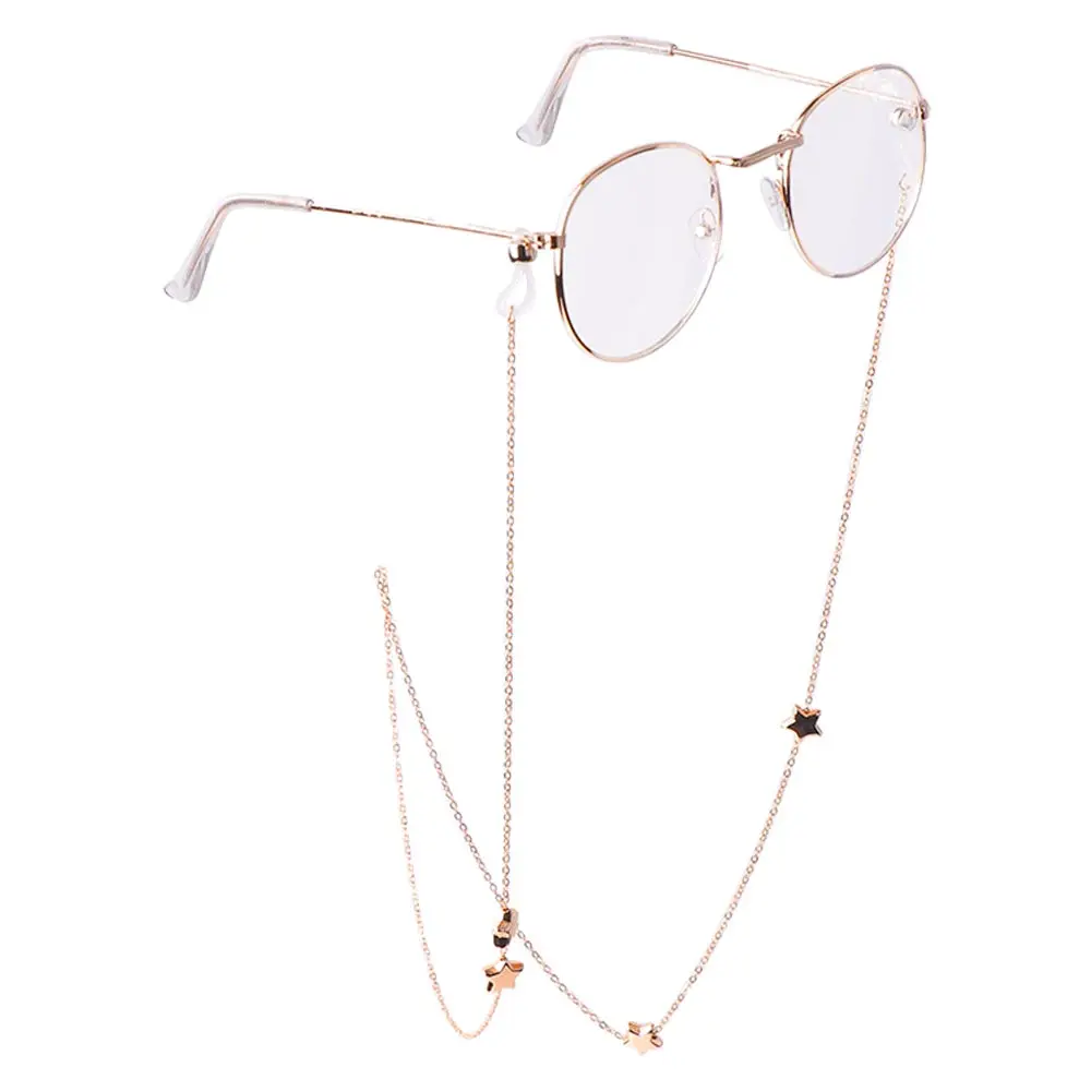 Glasses Chain Women's Gold Silver Beaded for Reading Sunglasses