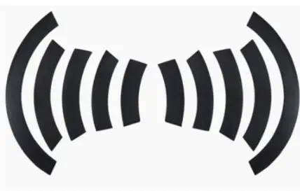 

Special Widening, Scratch-proof and Scratch-proof 15-18 Types of Wheel Arc Appearance Decorative Accessories for Ford Edge Whee