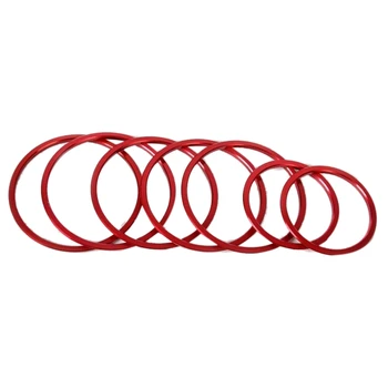 

7Pc Car-Styling Ac Outlet Ring Decoration Air Conditioning Vents Trim Stickers Cover For Mercedes Benz C Class W205 Glc 180 200