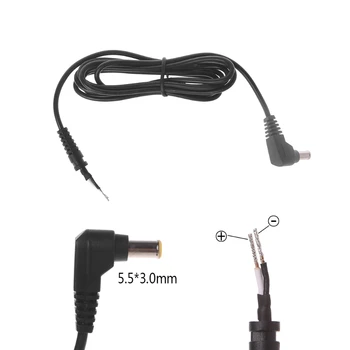 

DC Power Adapter Cable L Shaped Pure Copper Plug With Pin for samsung Laptop