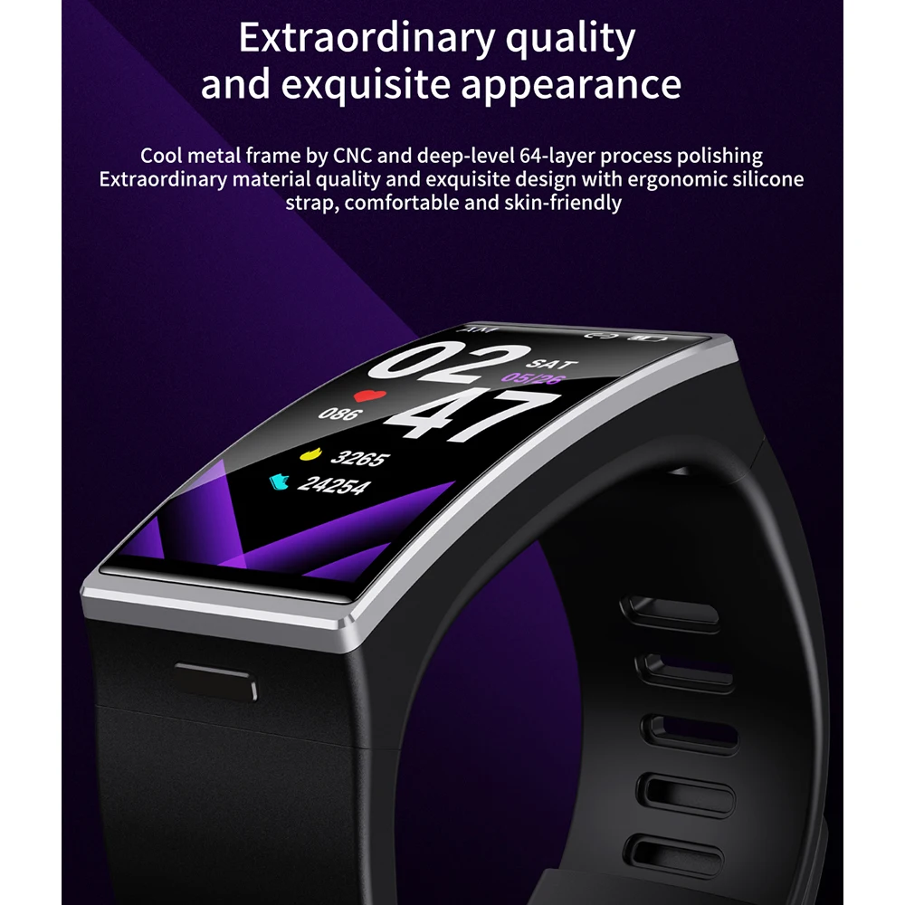 Smartwatch 2020 1.9 Inch 170*320 Screen LEMFO DM12 Smart Watch Men IP68 Waterproof Sport Heart Rate Blood Pressure Android IOS