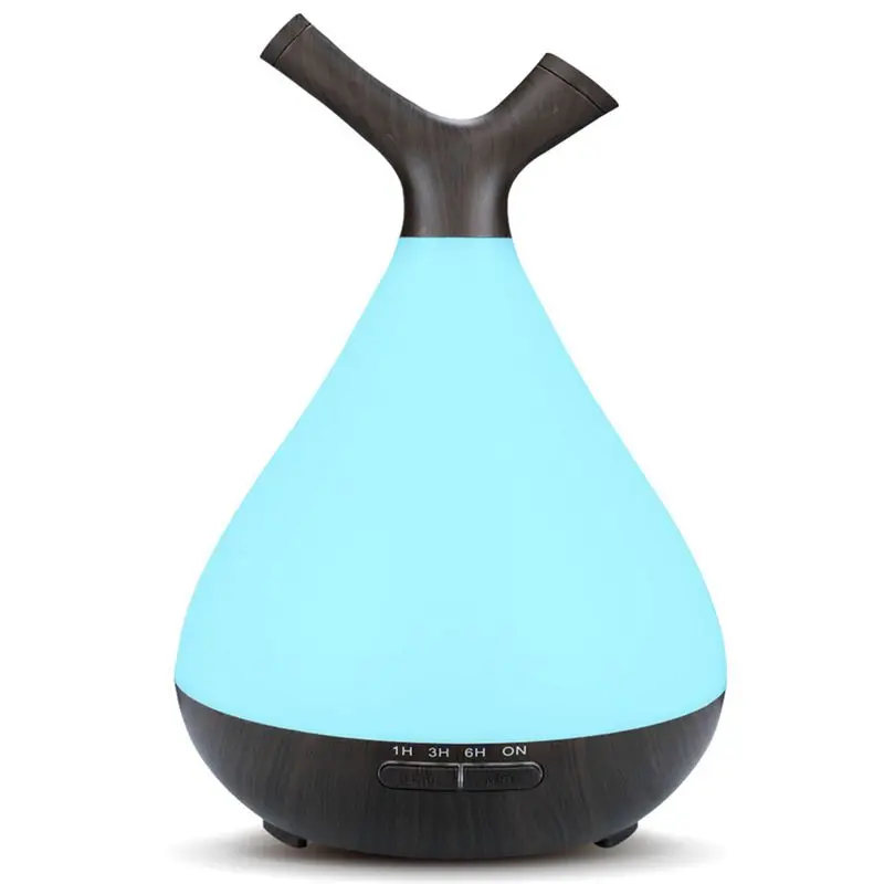 

Eu Plug 400Ml Branch Air Humidifier Sleeping Night Light Aroma Diffuser Ultrasonic Mute Essential Oil Diffuser Purifier For Home
