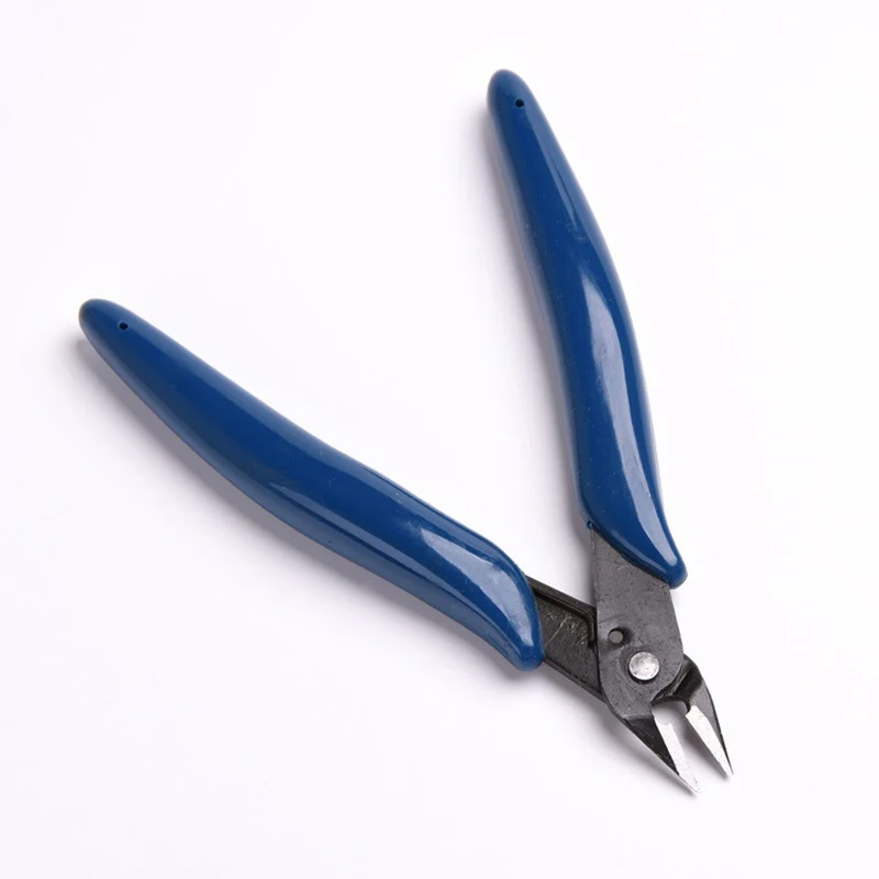 4.5in Side Cutters Wire Work Cable Spring Loaded PVC Dipped Handles 25A