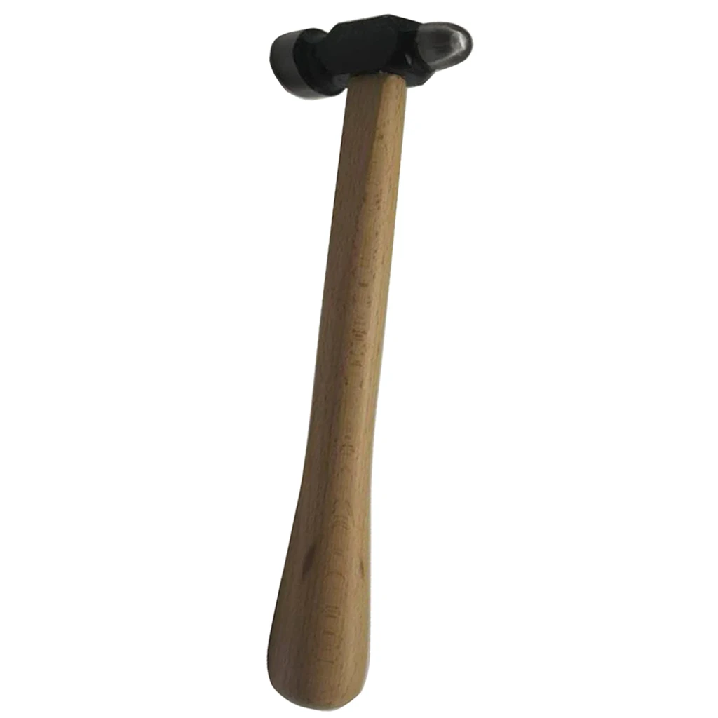 Wooden Handle Jewelry Chasing Hammer for Jewellery Making Jewelers Metal Smithing Repousse