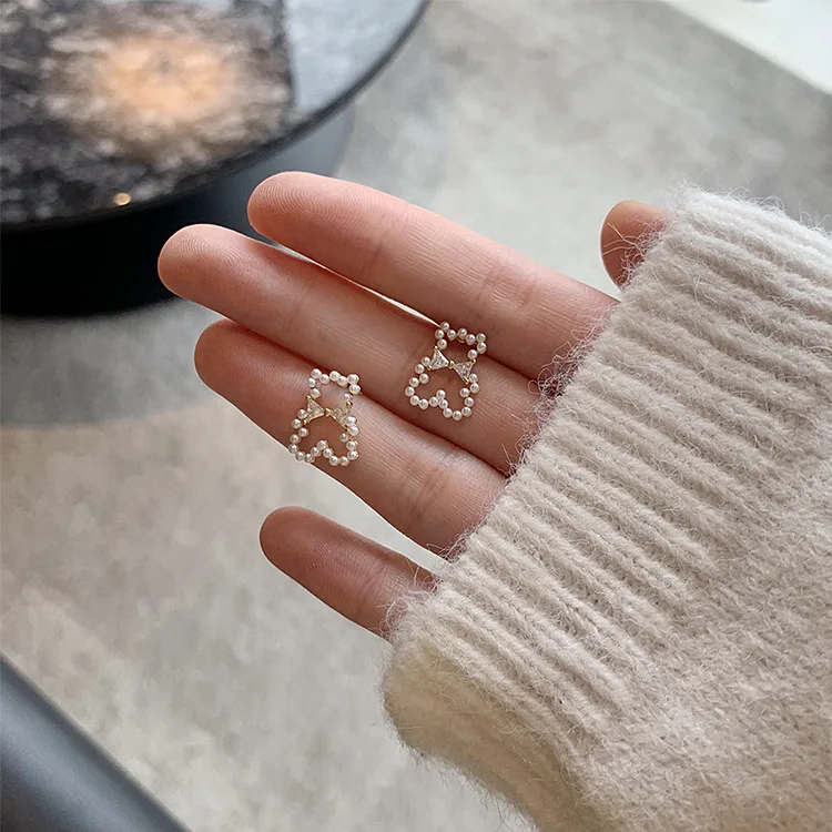 Bear Cub Earring No Hole Ear Clips Without Piercing Minimalist Earrings Jewelry