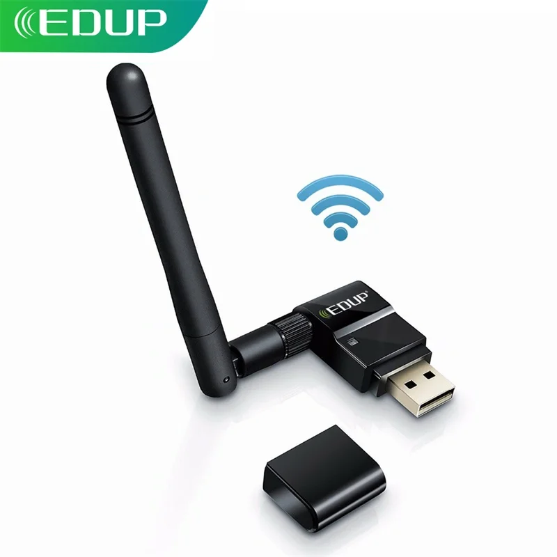 EDUP 600Mbps USB WiFi Adapter AC Dual Band 2.4/5GHz USB Network Card