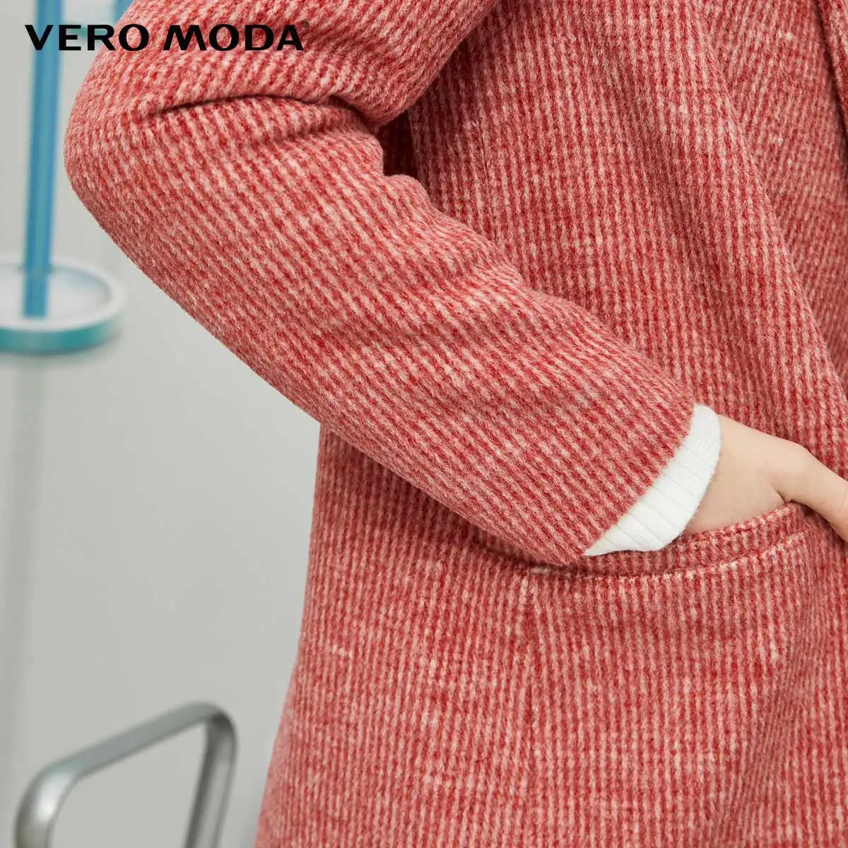 Vero Moda Винтажный женский нагрудный двубортный Блейзер пиджак | 319308589