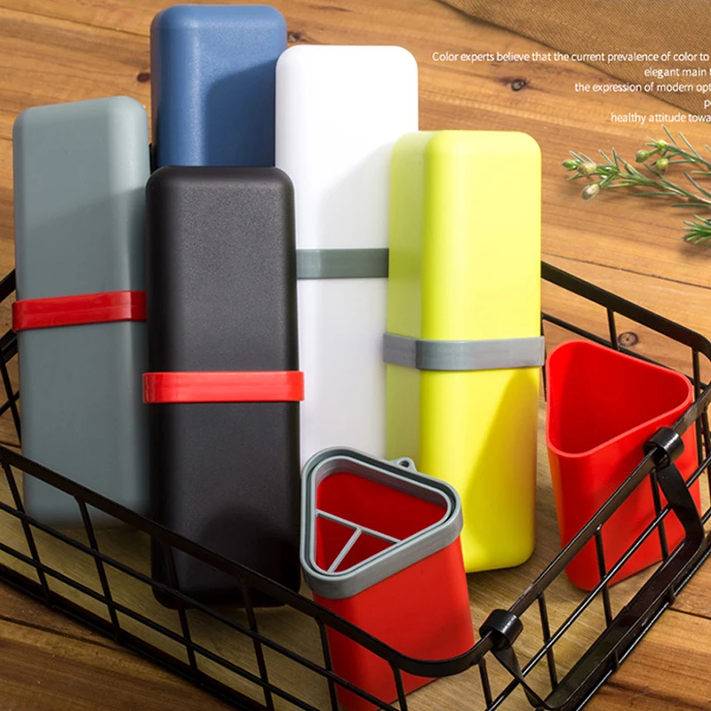 

Portable Trave Tooth-Brushing Cup Travel Portable Tooth Mug Storage Cup Outdoor Holder Bathroom Accessories