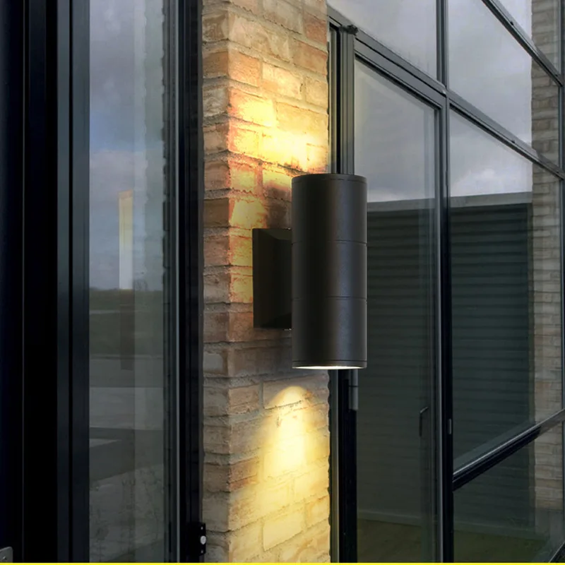 Waterproof LED Wall Lamp 6W 12W 18W 110V 220V COB Double Head Wall Light for Indoor Outdoor Porch Street Path Lighting 1PCS led light led wall lamp wall light