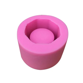 

Flower Pot Silicone Mold - Succulent Plant Vase Gypsum Cement Molds Concrete Clay Mould, Ashtray Resin Moulds, Candle Holder Wax