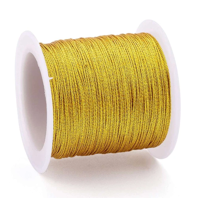 Metallic Embroidery Machine Thread Silver/gold/mix Color Jewelry Thread  Craft String Tinsel String Craft Making Cord 