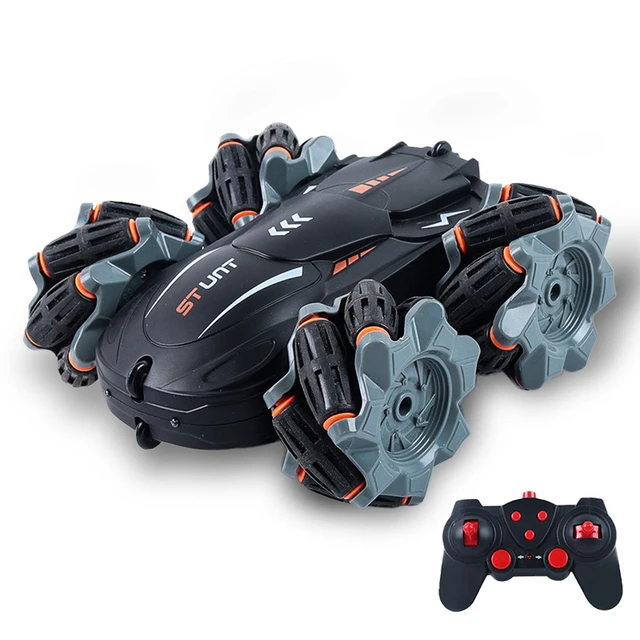 Sinovan RC Toys 4wd 2.4G Drift Remote Control Car 360° Rotating Off-road Vehicle Stunt RC Car Rechargeable RC Toys for Children