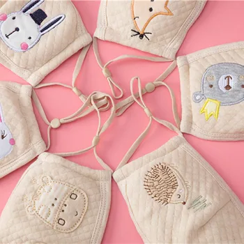 

Dust Mask Reusable Breathable Cotton Child Dust Mask Child Cartoon Cute Dustproof Adjustable Protective Mask