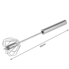 Полуавтоматический венчик для яиц MANBO легко использовать из нержавеющей стали не ржавеет