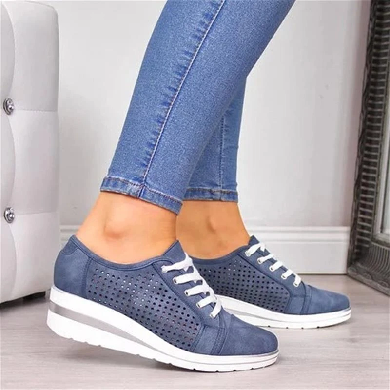 pointed toe platform sneakers