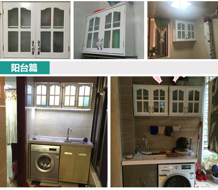 European kitchen cabinet wall cabinet bathroom balcony hanging cabinet bathroom storage cabinet wall hanging cabinet