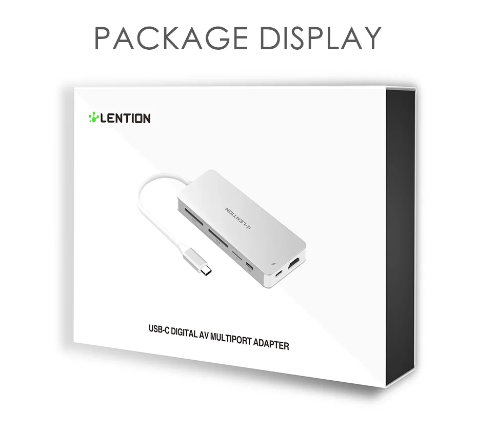 Lention Multi USB HUB HDMI Adapter 9 H9cbfa1d46b184d35b785d7b34f5cdc42M