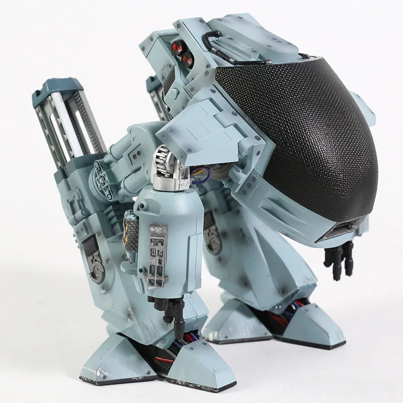 Классическая ED-209 Robocop со звуком ПВХ экшн-фигурка модель игрушки рождественский