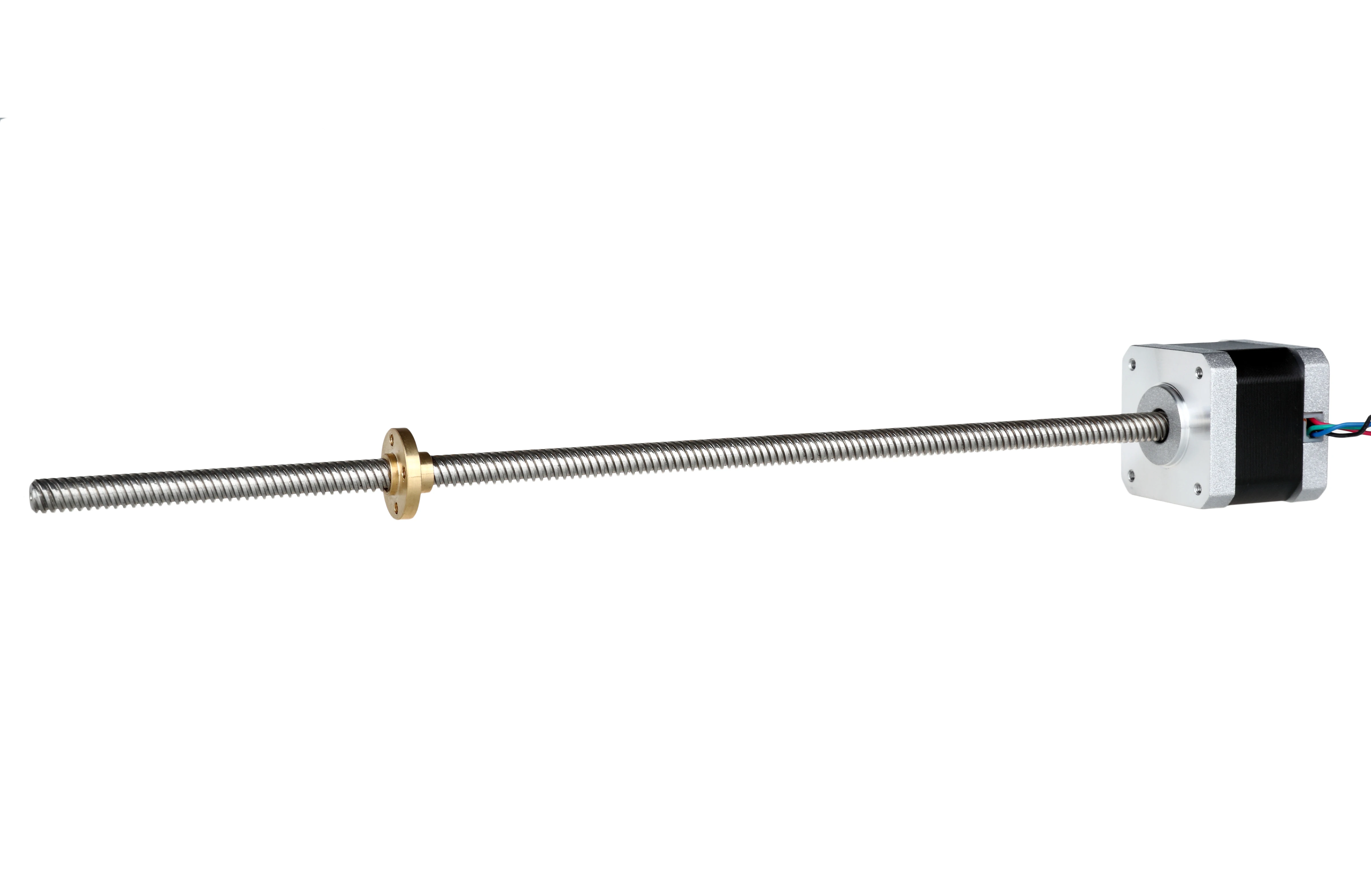 

1PC wantai 3D printer linear stepper motor NEMA17 42BYGHW811L200-2 200MM screw 48N.cm screw rod stepper motor TR8*8(P2) lead