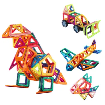 

Cross-border Exclusive Power Factory Children's PuzzleToys MagneticChip Building Blocks 40pcs Pure MagneticSupplementary Package