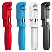 3 In 1 Bluetooth Selfie Stok Statief Monopod Voor Xiaomi Redmi Huawei Iphone 11 Samsung Smartphone Telefoon Selfiestick Standhouder