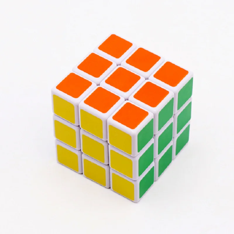 QiYi Профессиональный Кубик Рубика 3x3x3 5,7 см скорость для антистрессовых пазлов Neo Cubo Magico наклейка для детей и взрослых обучающие игрушки - Цвет: 1