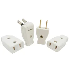 Japanese plug Butt Electrical Plug Socket Power Connector Cable Cord Female Male Converter Adaptor 15A 125V Pure cupper plug