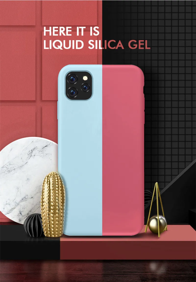 Жидкий силиконовый чехол для телефона для iphone X XS 11 Pro MAX XR Официальный чехол s для iphone 7 8 6 6S Plus полный защитный чехол