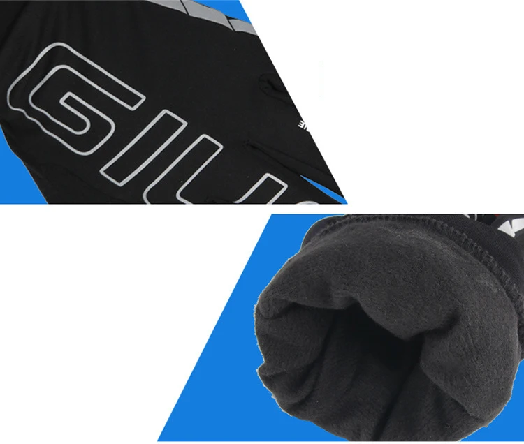 GIYO, спортивные перчатки, зимние перчатки для велоспорта, теплые флисовые велосипедные водонепроницаемые перчатки, мотоциклетные перчатки для мужчин и женщин