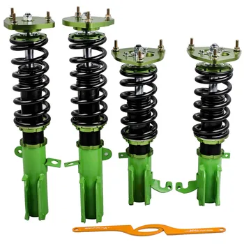 

Assembly Coilovers Kits Adj Height For Toyota Corolla 88-99 E90 E100 Adj Camber for AE92 AE101 AE111 88-99 Absorber