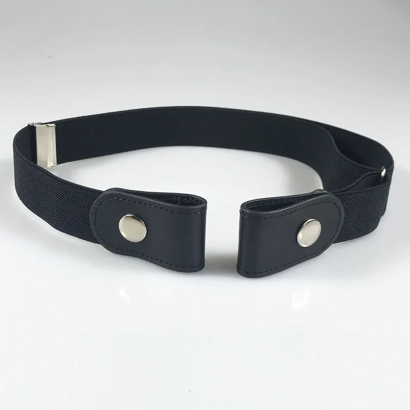Women/Men No Bulge No Hassle Waist Belt Adjustable Belts for Jean Pants Dresses Buckle Stretch Elastic Invisible Waist Belt
