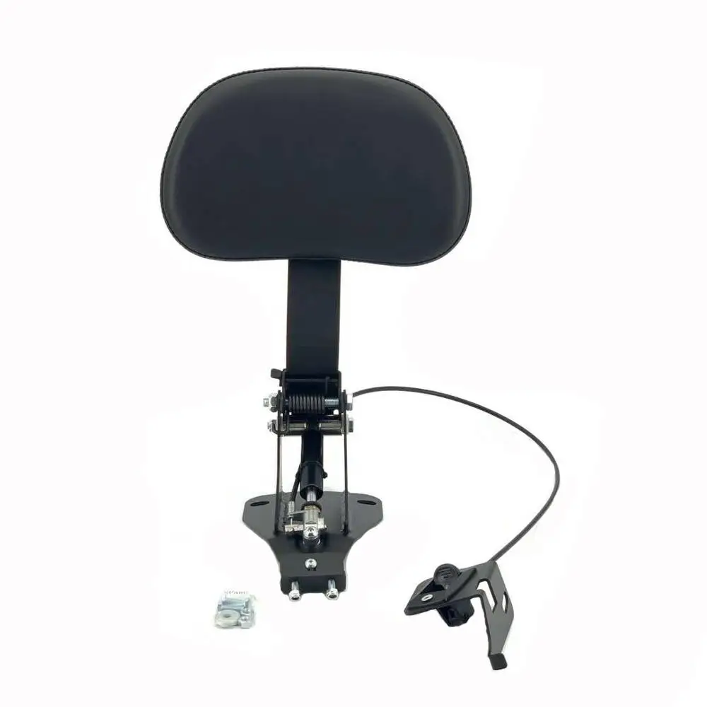 US $290.39 Motorcycle Driver Rider Backrest Adjustable Mounting Kit For Harley Touring Road King Electra Glide CVO Street 20092020
