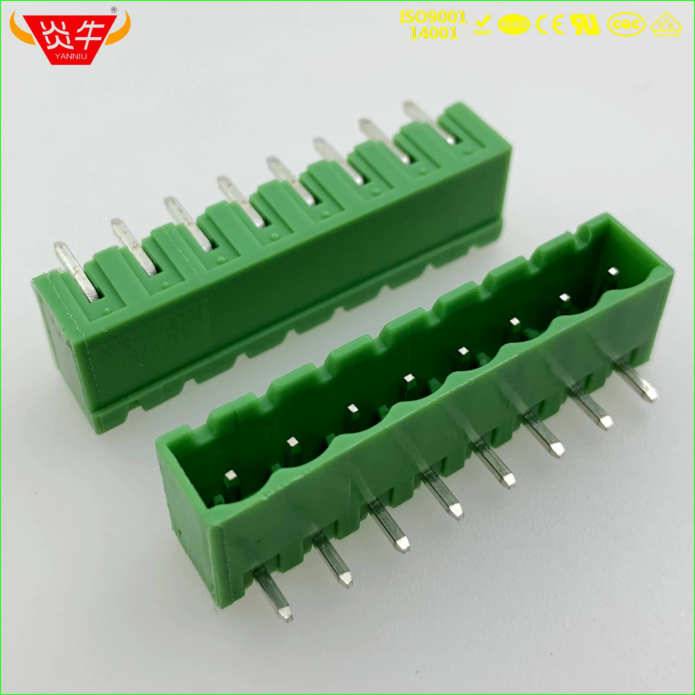 KF2EDGRC 5,08 2 P~ 12P разъем печатной платы штепсельный блок 2EDGRC 5,08 мм 2PIN~ 12PIN MSTBA 2,5G 1757242 PHOENIX контакт DEGSON - Цвет: 2EDGRC-5.08-8P