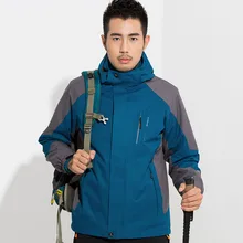 Новая зимняя куртка мужской лыжный костюм и сноуборд куртки на открытом воздухе ветроустойчивый Влагоустойчивый термический куртки для лыжников походная куртка