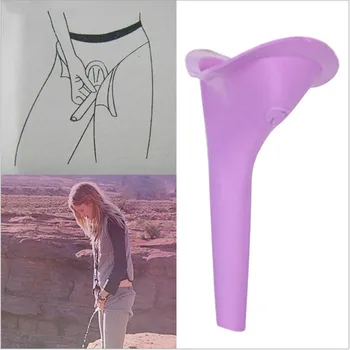 

Pee Funnel for Women Standing Piss Female Urinal for Travel Femme Urinating Device Portable Toilet Outdoor Camping Mini Silicone