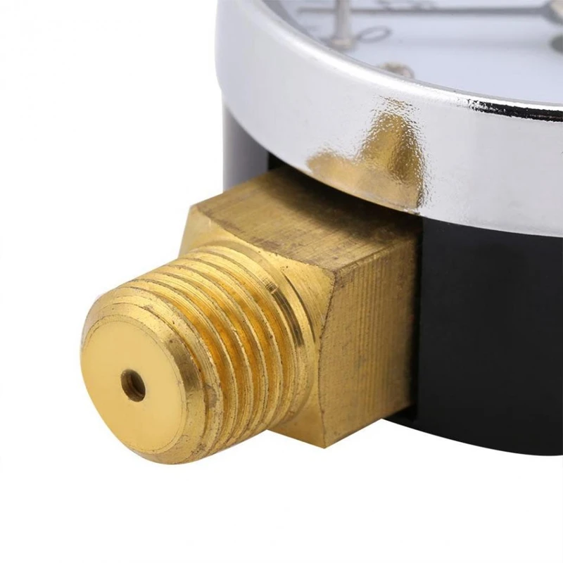 Топ 0-200Psi 1/4 дюймов 52 мм Циферблат точный датчик давления Манометр измерения давления инструменты для топлива воздуха масла воды профессиональный