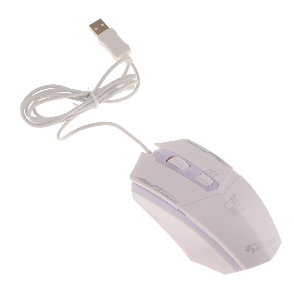 Компьютерная игровая мышь для ПК и ноутбука, 6 кнопок, 1600 dpi, USB, компьютерная мышь, геймерские мыши, Mause, эргономичная Проводная игровая мышь, новинка