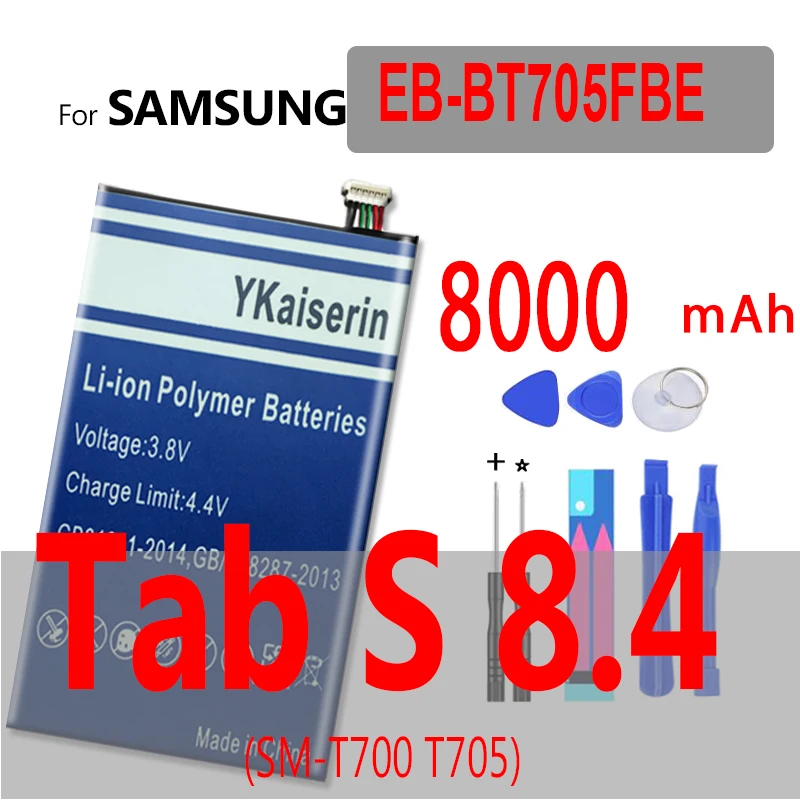 Батарея EB-BT705FBC EB-BT705FBE для Samsung GALAXY Tab S 8 4 10 5 S2 S3 9 7 0 T700 T705 SM T800 T810 T710 T825C Batteria |