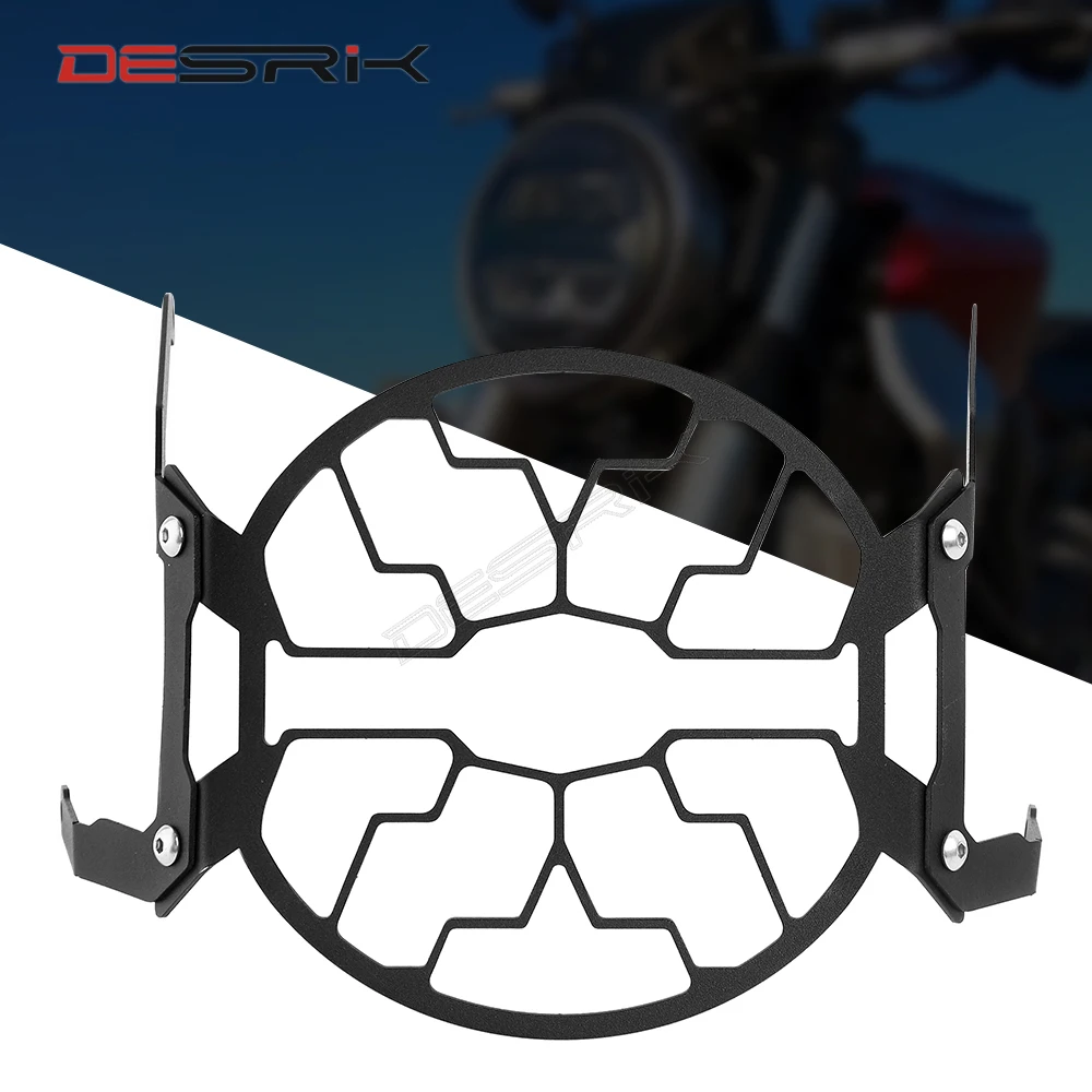 DESRIK фара мотоцикла гриль защитный абажур для лампы Защитная крышка Honda CB300R