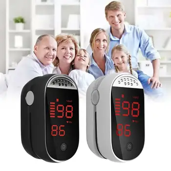 

Portable LED Finger Clip Oximeter Home Fingertip Pulse Oximeter Blood Pressure Pulse Heart Rate Monitor